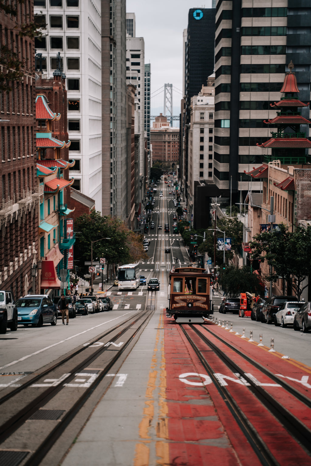 The Street of San Francisco - FIne Art Print